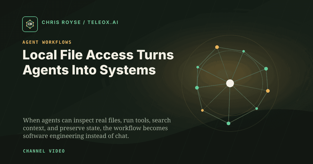 Local File Access Turns Agents Into Systems - Teleox.ai field note thumbnail